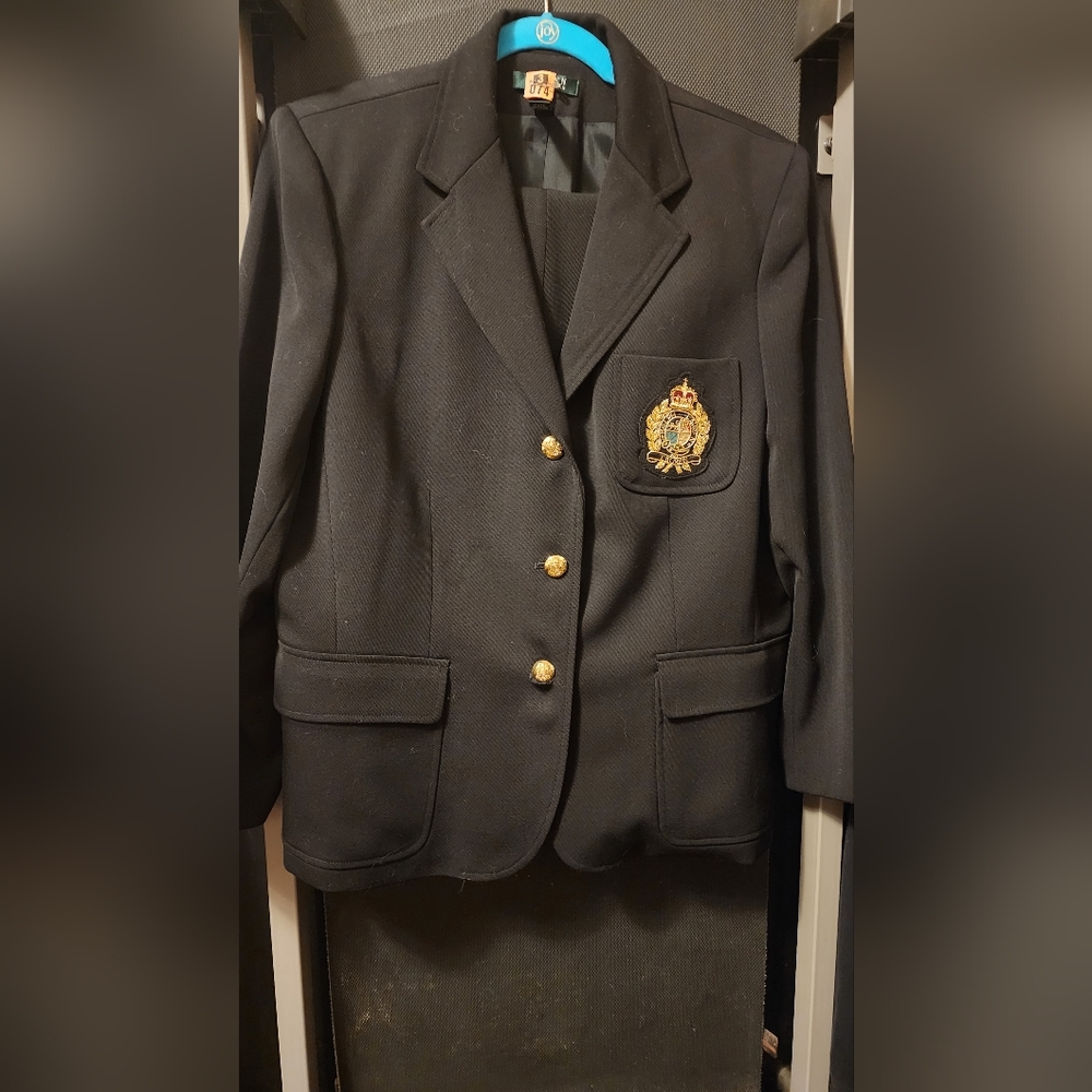 Ralph Lauren 2 Piece Wool Suit